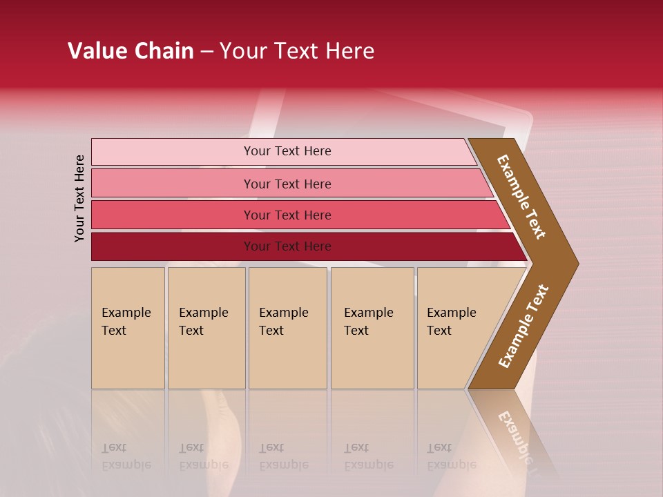 Desk Internet Tablet PowerPoint Template