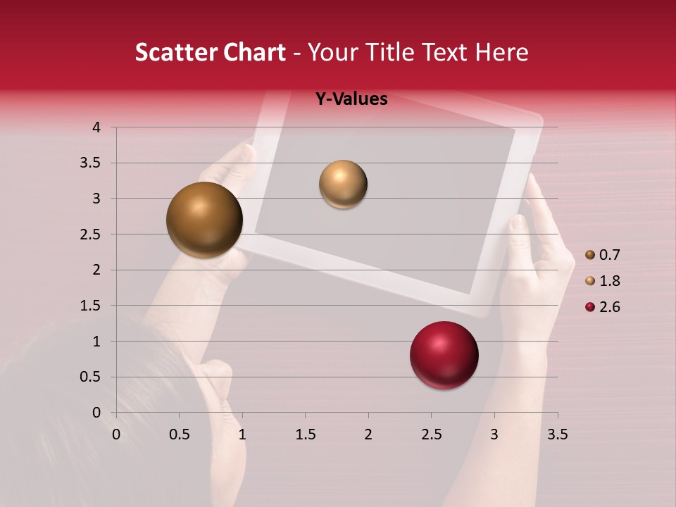 Desk Internet Tablet PowerPoint Template
