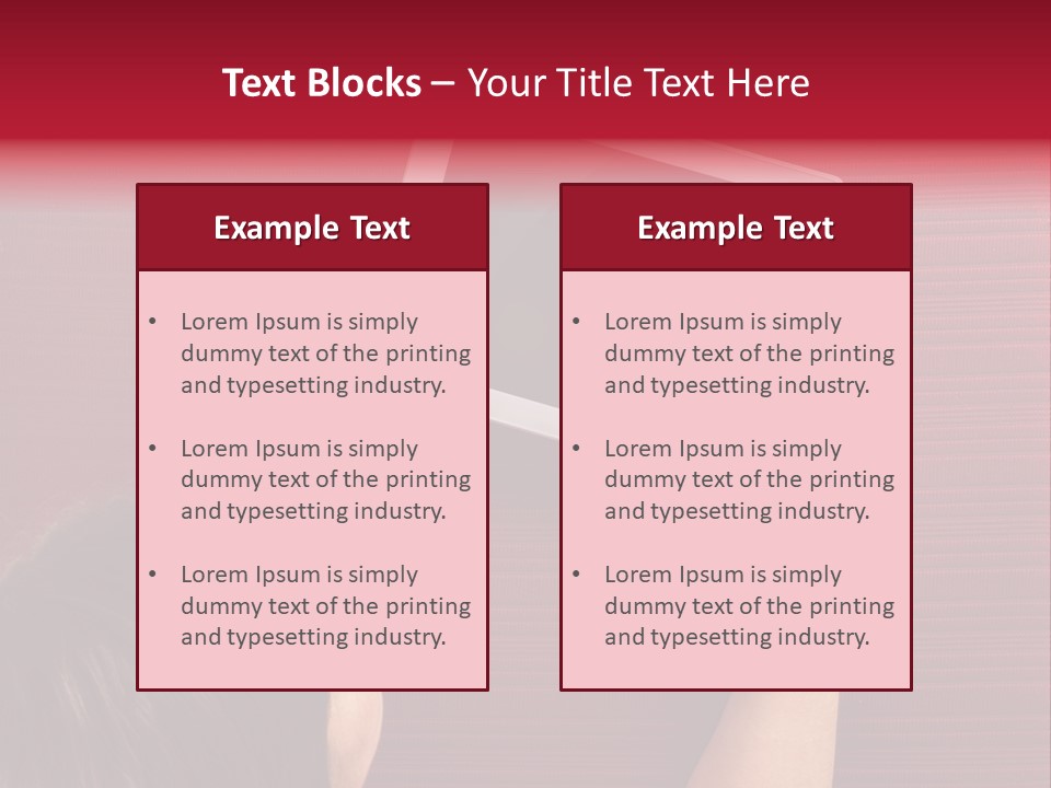 Desk Internet Tablet PowerPoint Template