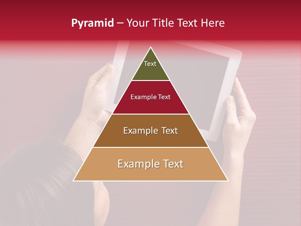 Desk Internet Tablet PowerPoint Template