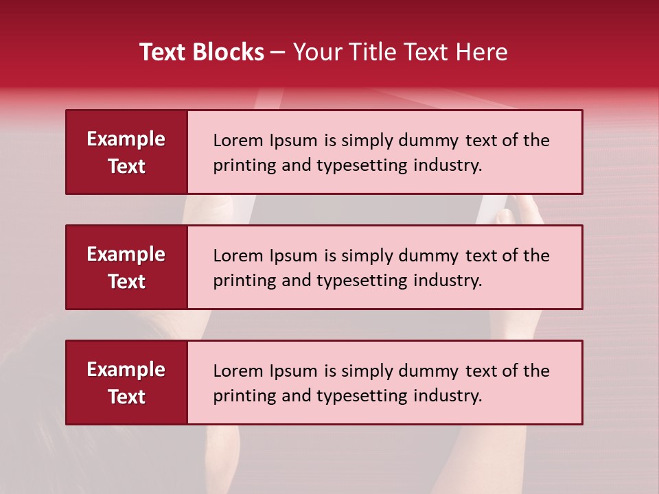 Desk Internet Tablet PowerPoint Template