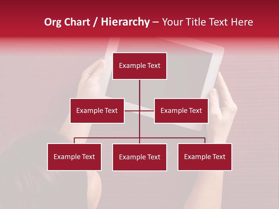 Desk Internet Tablet PowerPoint Template