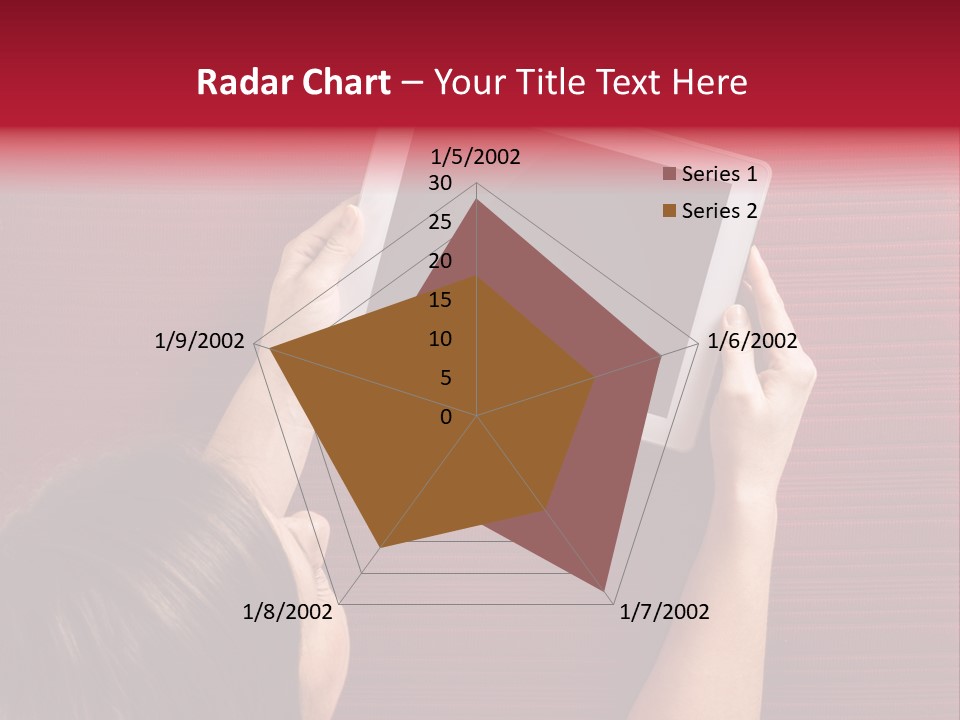 Desk Internet Tablet PowerPoint Template