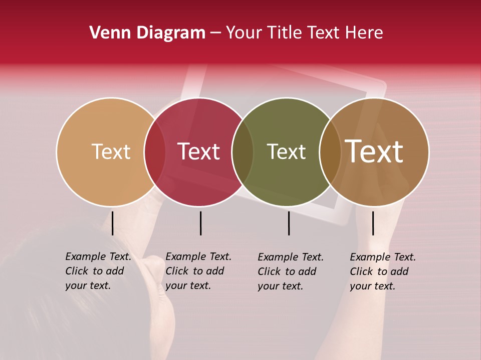 Desk Internet Tablet PowerPoint Template