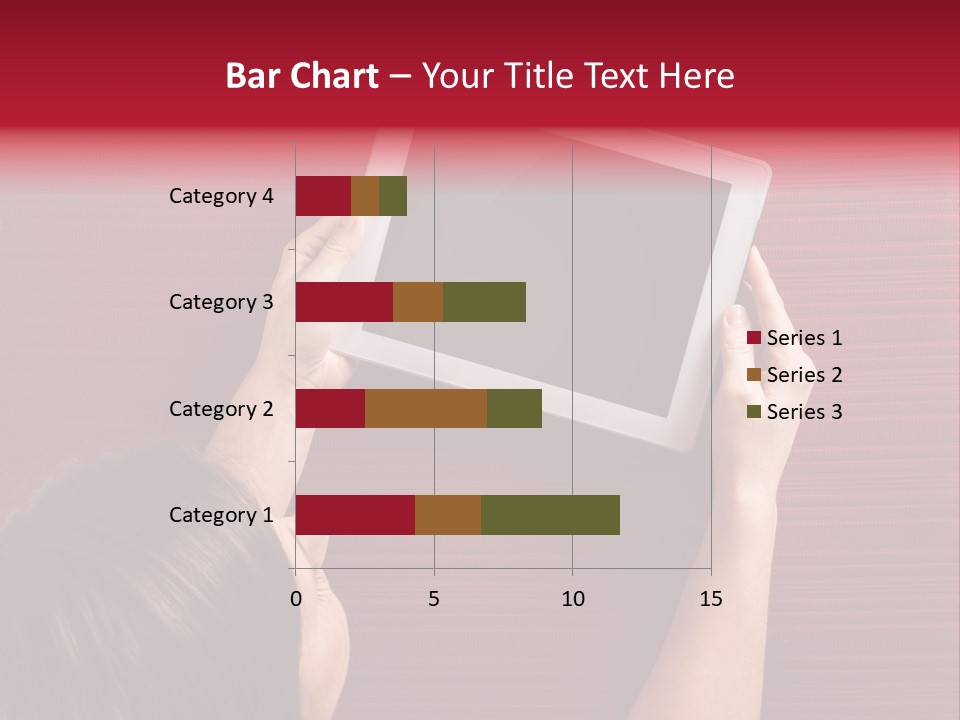 Desk Internet Tablet PowerPoint Template