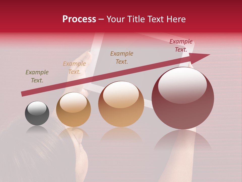 Desk Internet Tablet PowerPoint Template