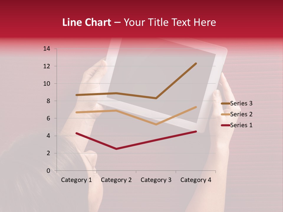 Desk Internet Tablet PowerPoint Template