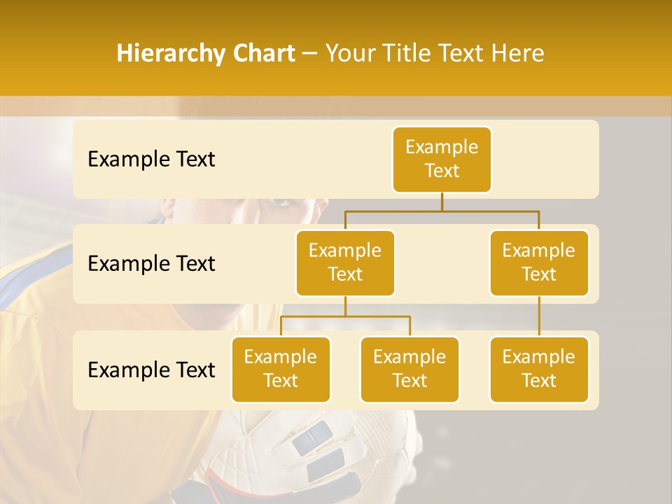 Player Soccer Foot PowerPoint Template
