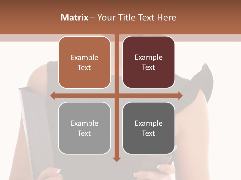 Caucasian Professional Successful PowerPoint Template