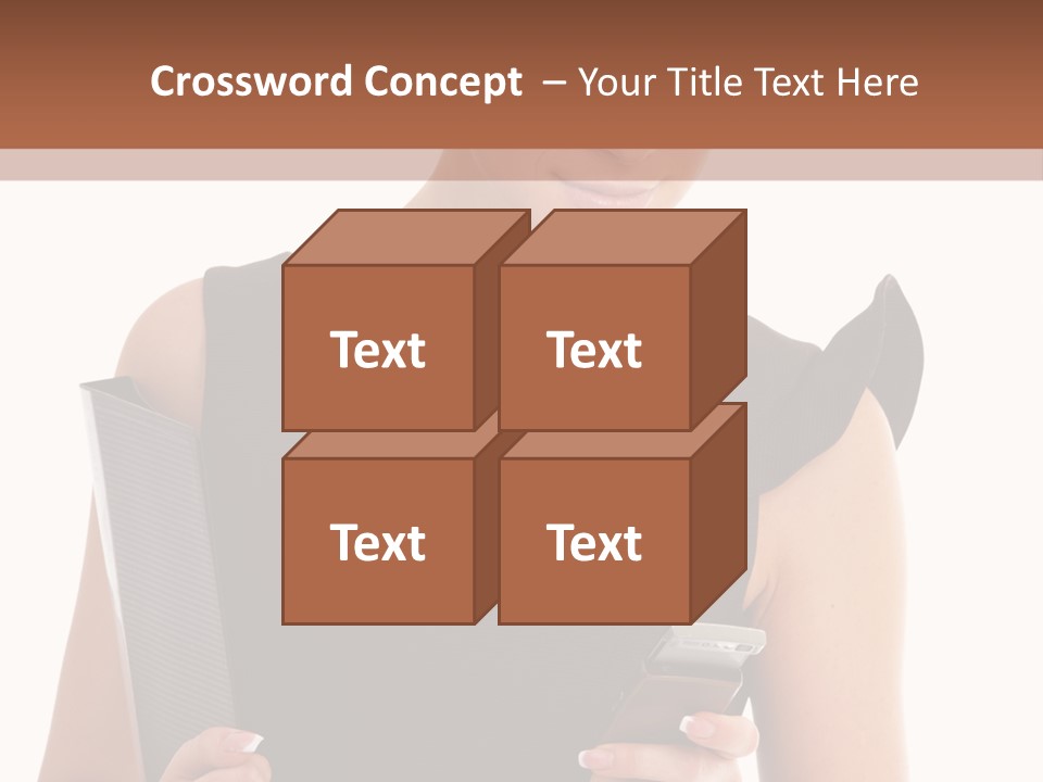 Caucasian Professional Successful PowerPoint Template