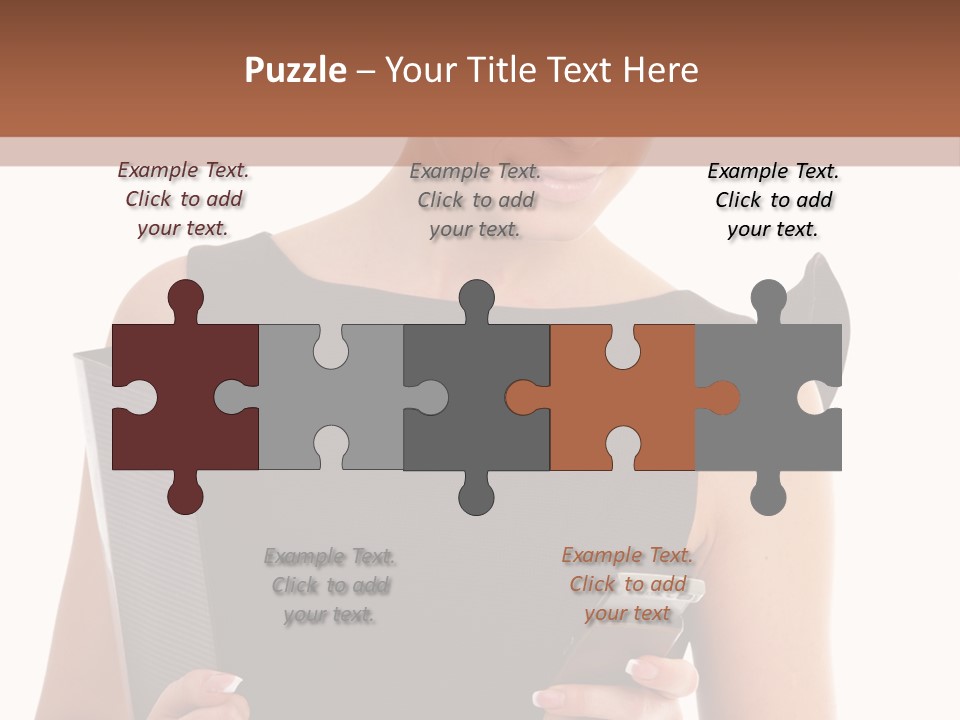 Caucasian Professional Successful PowerPoint Template