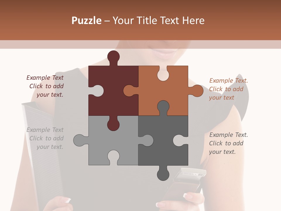Caucasian Professional Successful PowerPoint Template