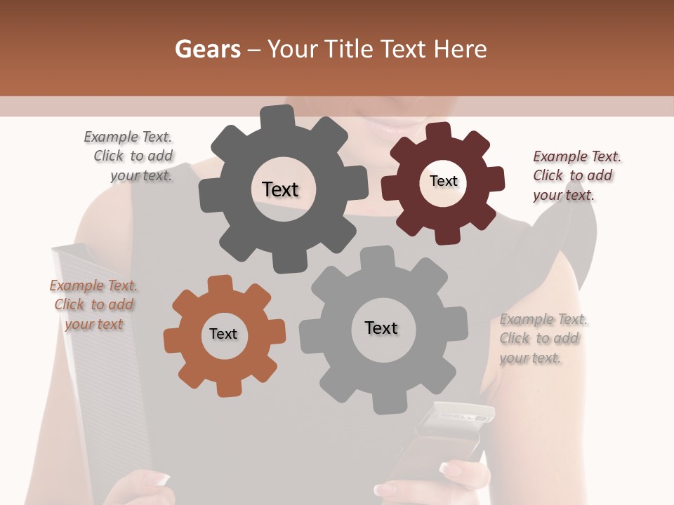 Caucasian Professional Successful PowerPoint Template