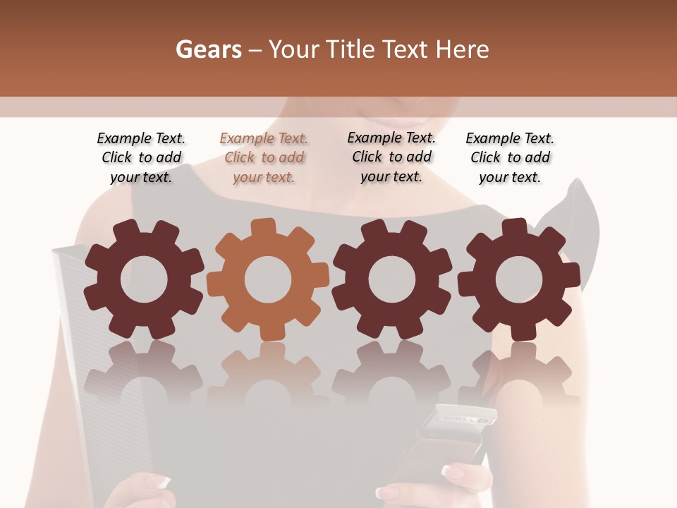 Caucasian Professional Successful PowerPoint Template