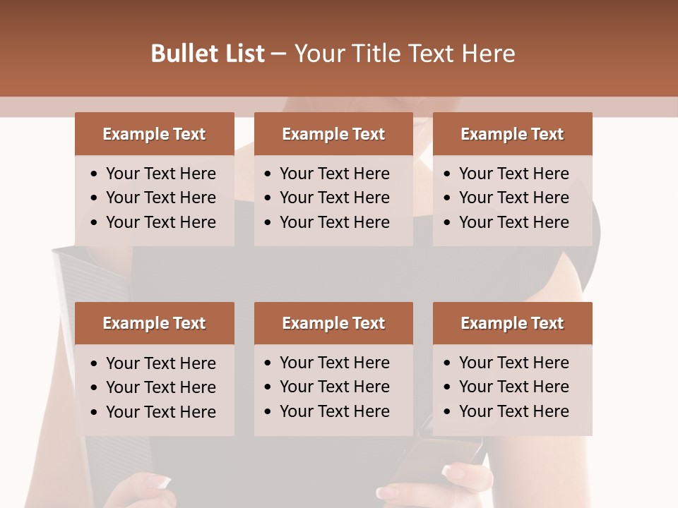 Caucasian Professional Successful PowerPoint Template