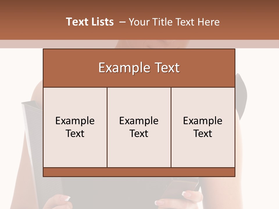 Caucasian Professional Successful PowerPoint Template