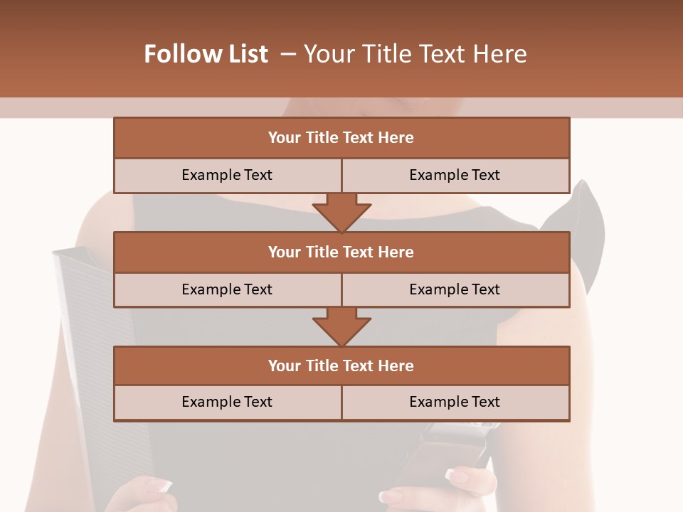 Caucasian Professional Successful PowerPoint Template
