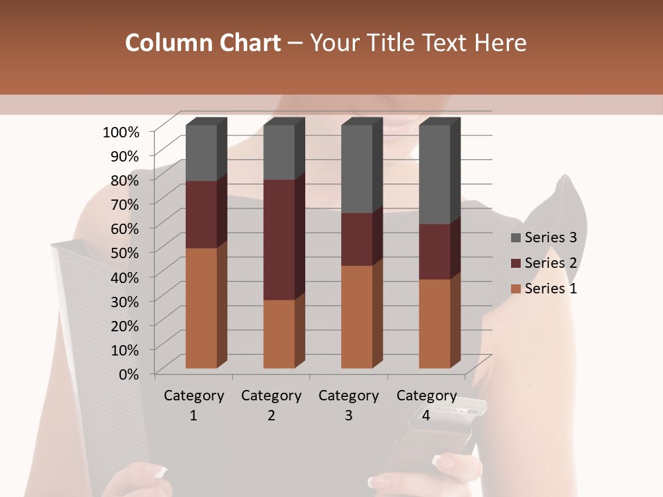 Caucasian Professional Successful PowerPoint Template