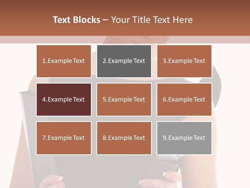 Caucasian Professional Successful PowerPoint Template