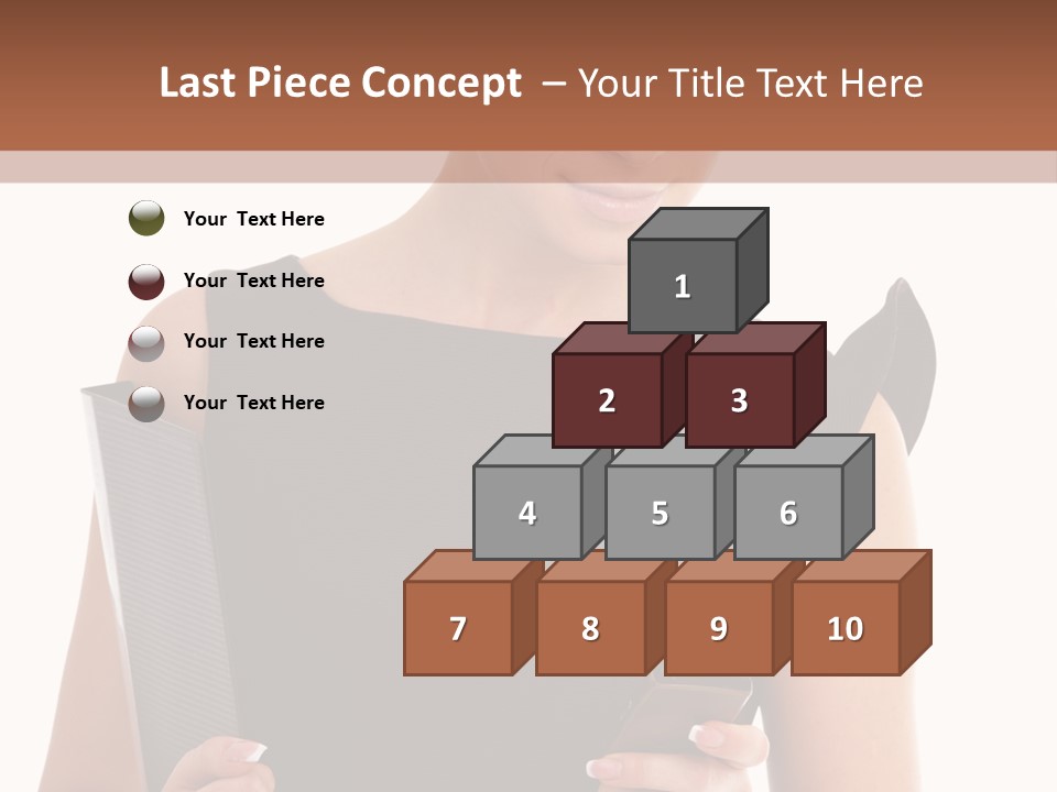 Caucasian Professional Successful PowerPoint Template