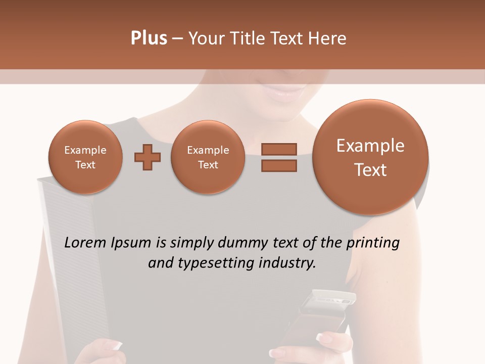 Caucasian Professional Successful PowerPoint Template