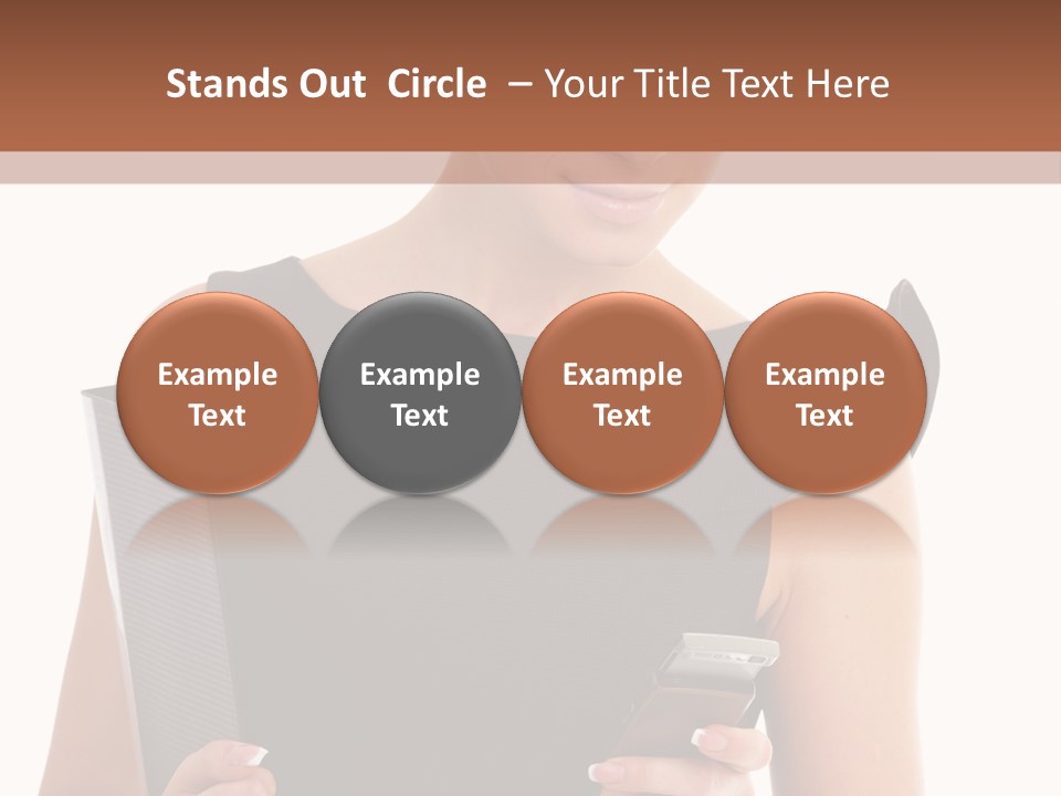 Caucasian Professional Successful PowerPoint Template