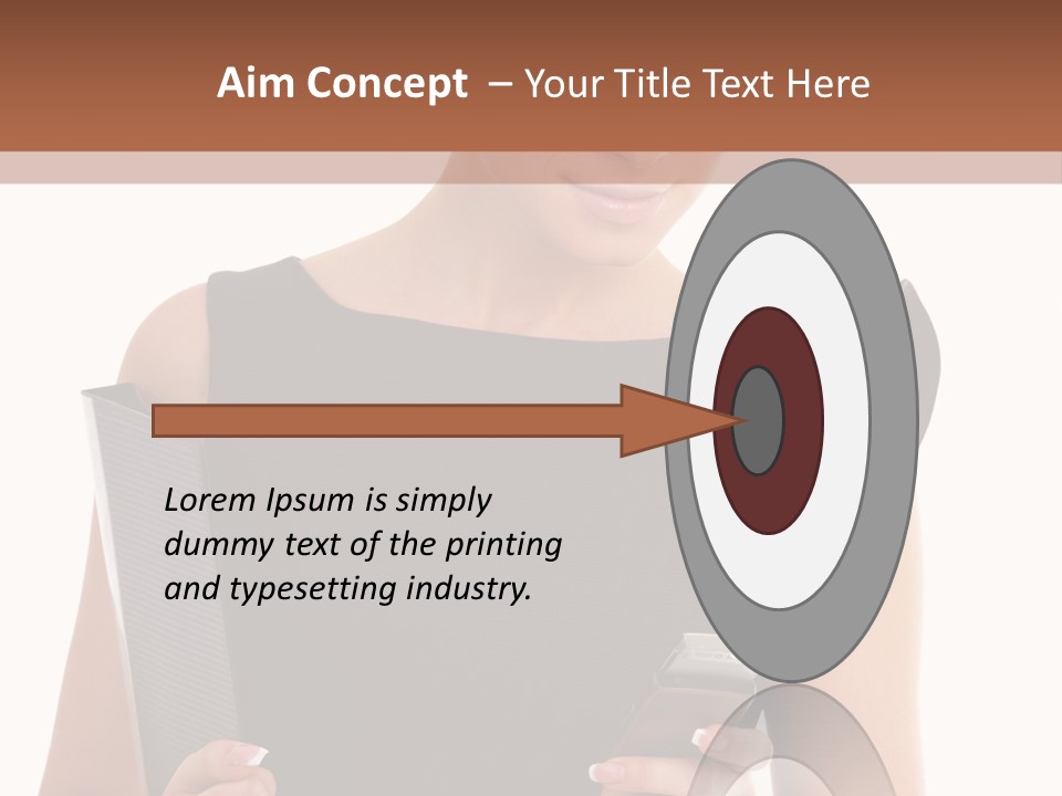 Caucasian Professional Successful PowerPoint Template