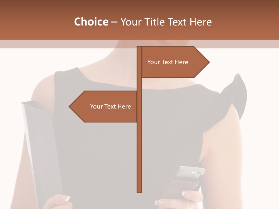 Caucasian Professional Successful PowerPoint Template