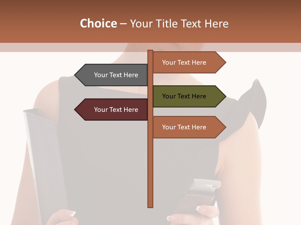 Caucasian Professional Successful PowerPoint Template