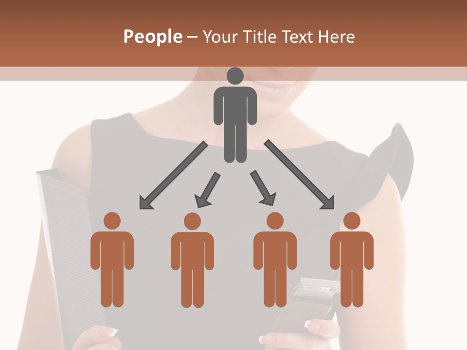 Caucasian Professional Successful PowerPoint Template