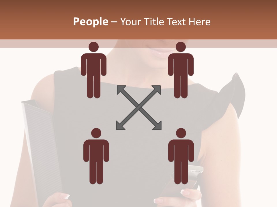 Caucasian Professional Successful PowerPoint Template