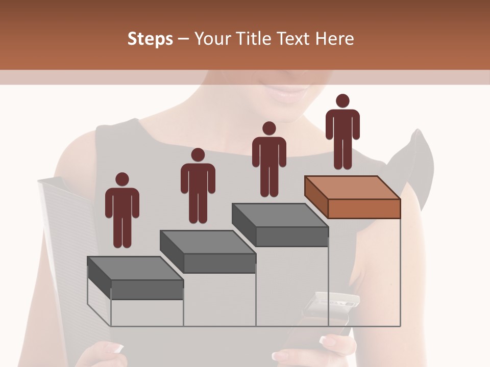 Caucasian Professional Successful PowerPoint Template