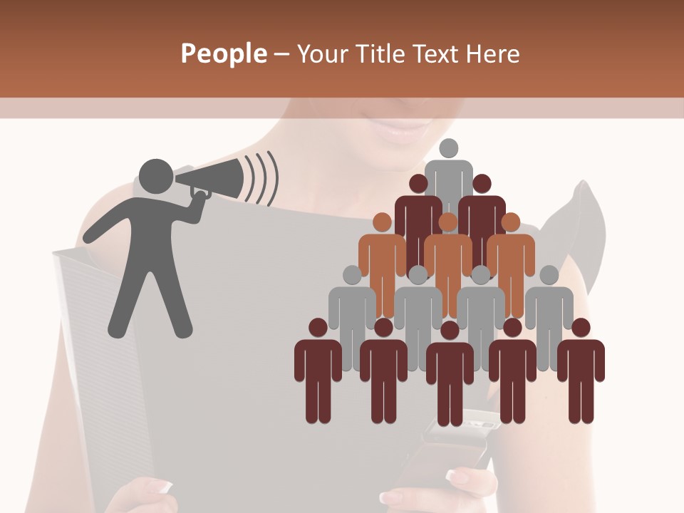 Caucasian Professional Successful PowerPoint Template