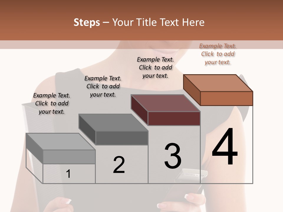 Caucasian Professional Successful PowerPoint Template