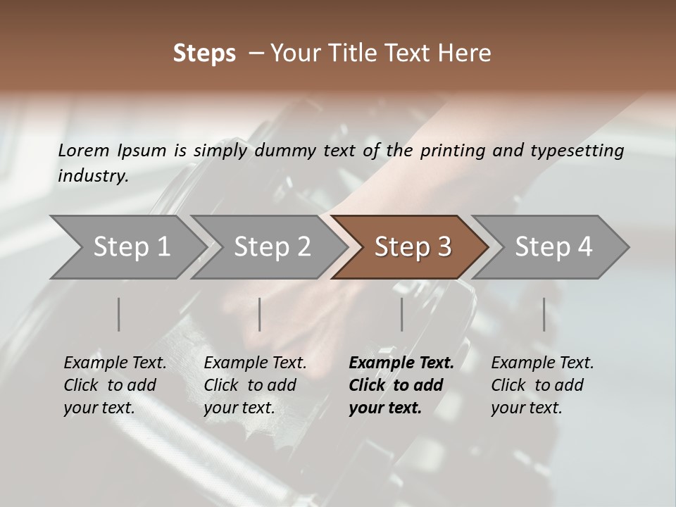 A Person Holding A Pair Of Dumbbells In Their Hand PowerPoint Template