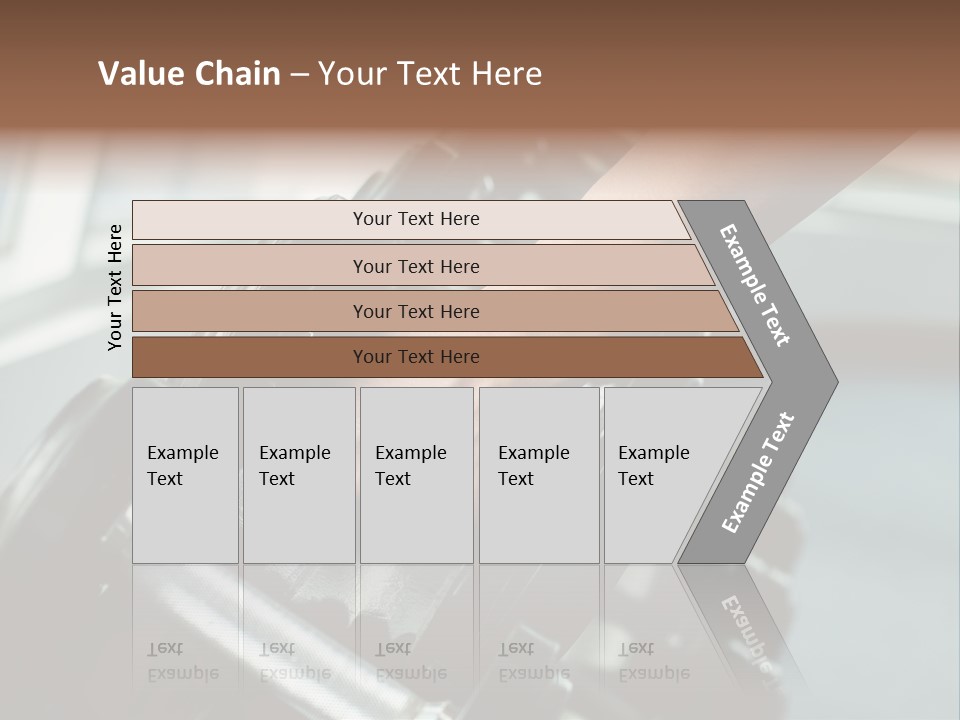 A Person Holding A Pair Of Dumbbells In Their Hand PowerPoint Template