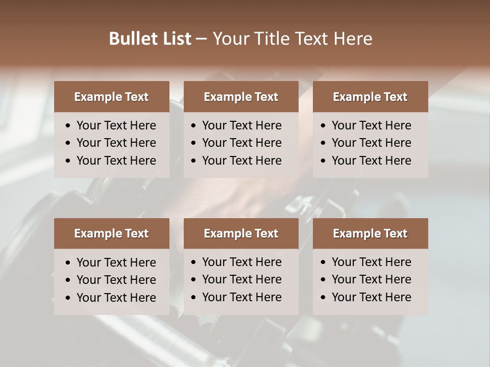 A Person Holding A Pair Of Dumbbells In Their Hand PowerPoint Template