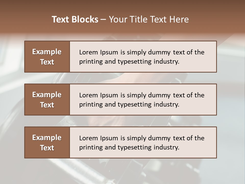 A Person Holding A Pair Of Dumbbells In Their Hand PowerPoint Template