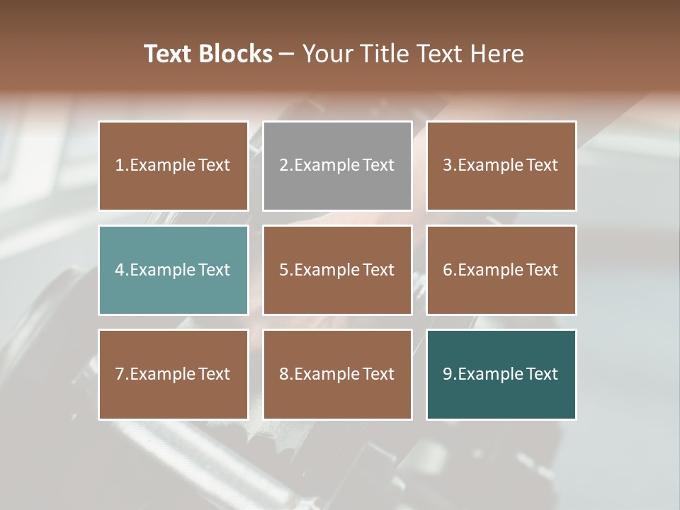 A Person Holding A Pair Of Dumbbells In Their Hand PowerPoint Template