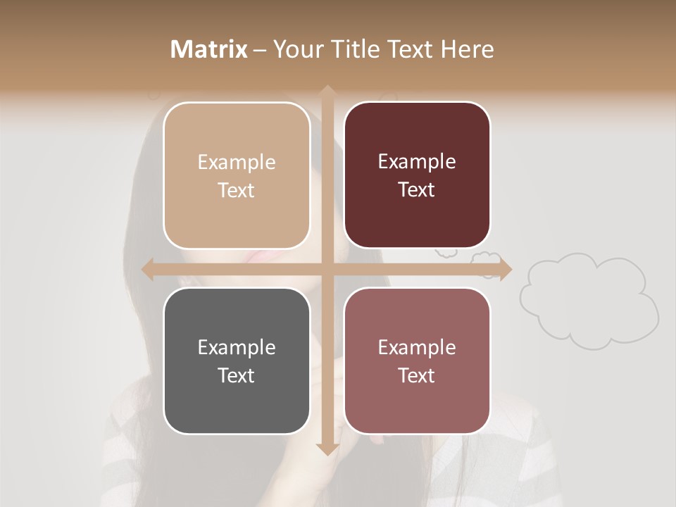 Beautiful Beauty Thoughtful PowerPoint Template