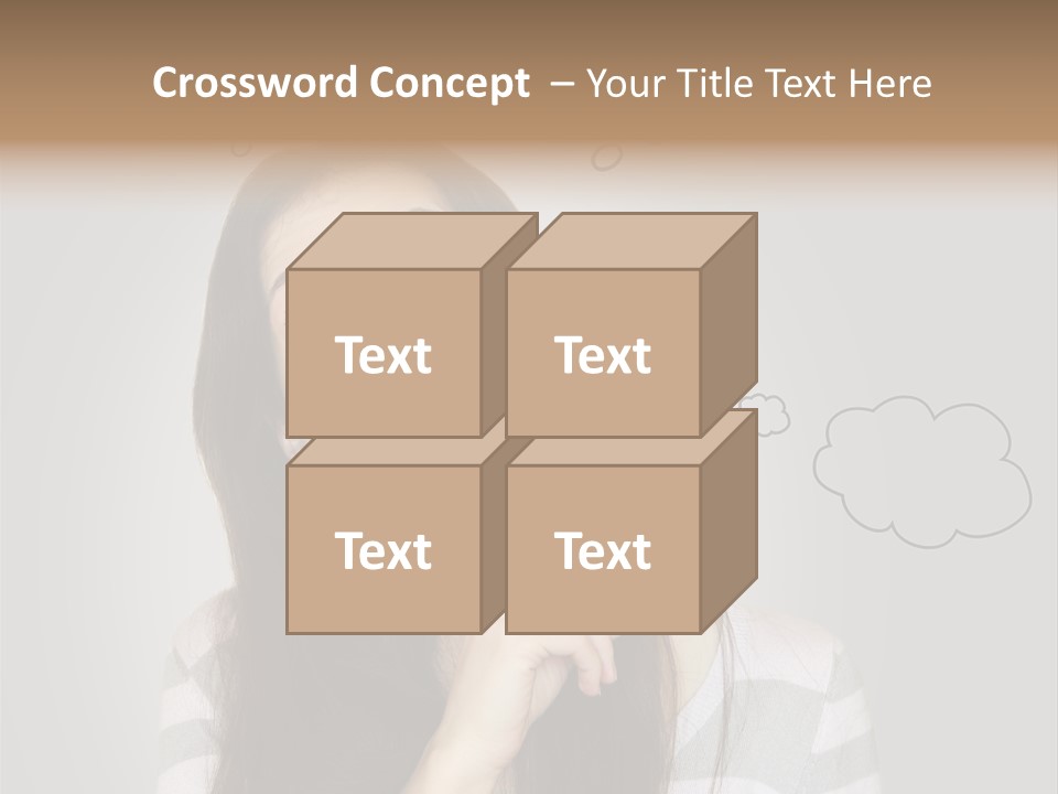 Beautiful Beauty Thoughtful PowerPoint Template
