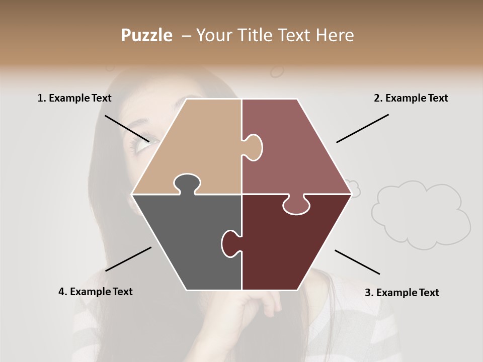 Beautiful Beauty Thoughtful PowerPoint Template