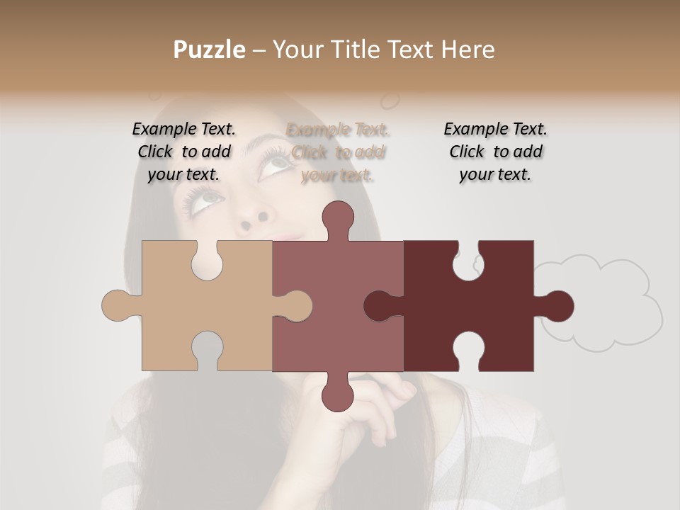 Beautiful Beauty Thoughtful PowerPoint Template