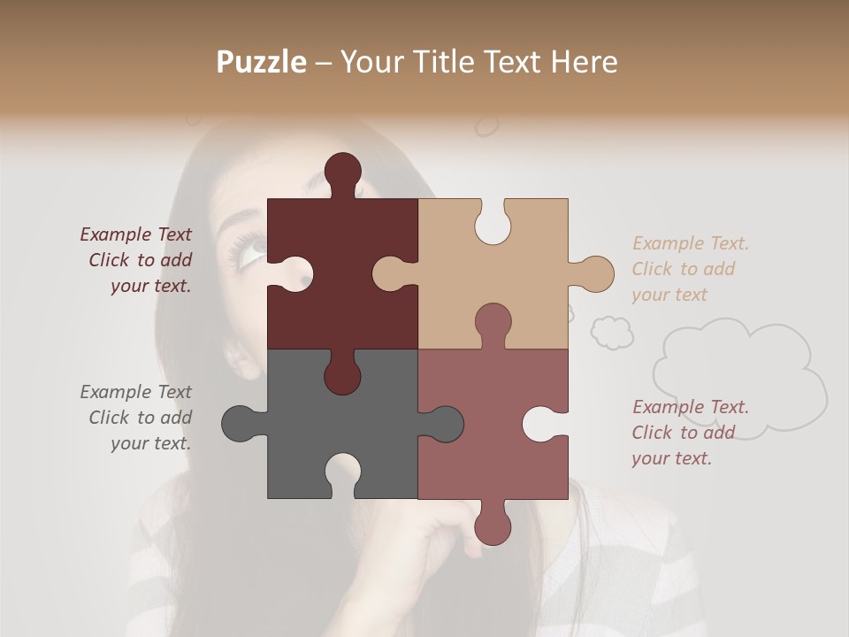 Beautiful Beauty Thoughtful PowerPoint Template