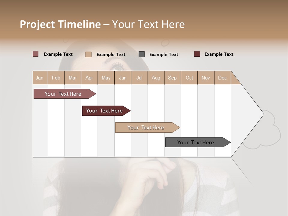 Beautiful Beauty Thoughtful PowerPoint Template
