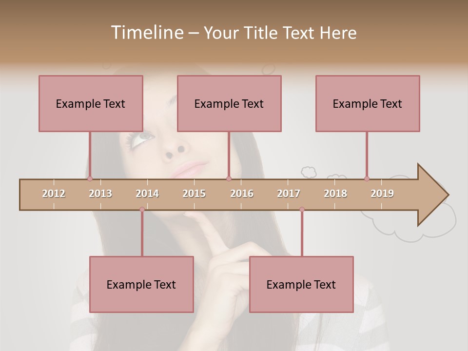 Beautiful Beauty Thoughtful PowerPoint Template