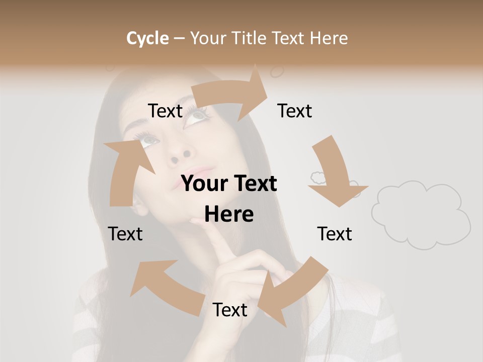 Beautiful Beauty Thoughtful PowerPoint Template