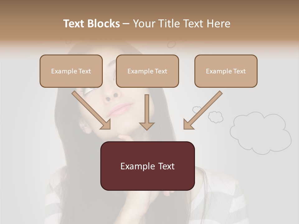 Beautiful Beauty Thoughtful PowerPoint Template