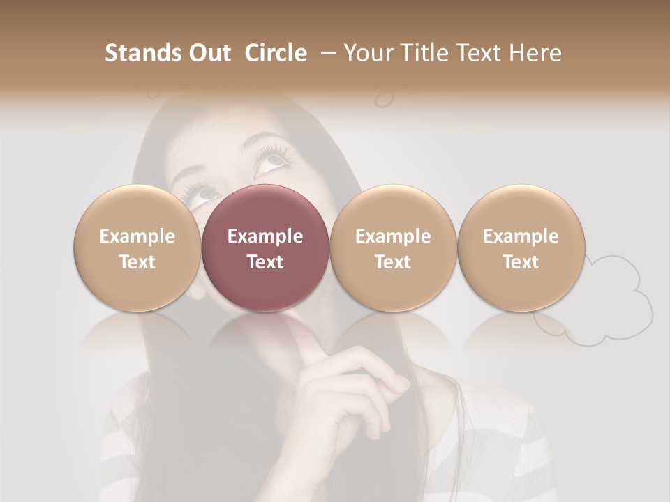 Beautiful Beauty Thoughtful PowerPoint Template