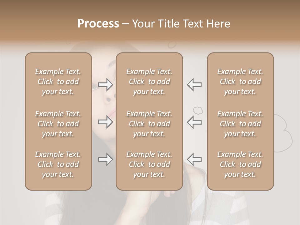 Beautiful Beauty Thoughtful PowerPoint Template